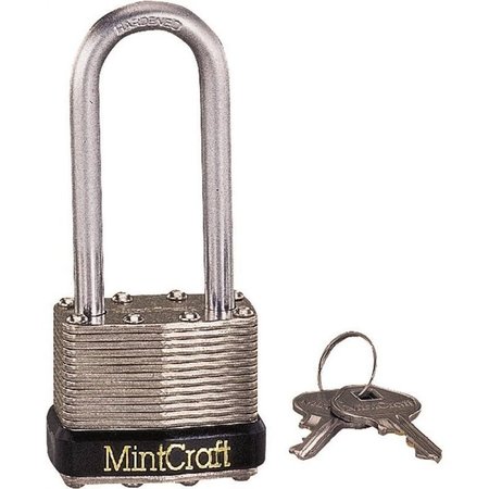 PROSOURCE Padlock Steel 1-1/2In Vrtcl Kd HD00040L-3L